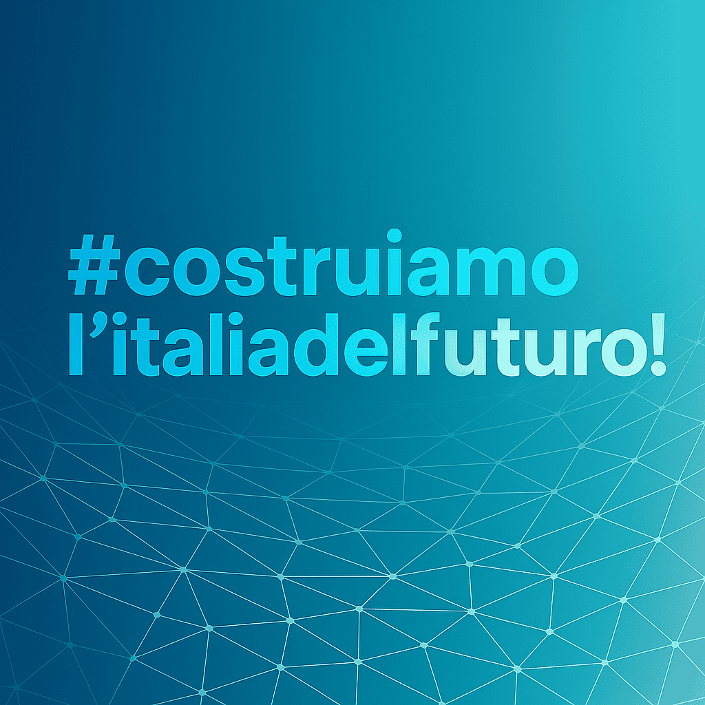 #costruiamol'italiadelfuturo! (Correct Version)