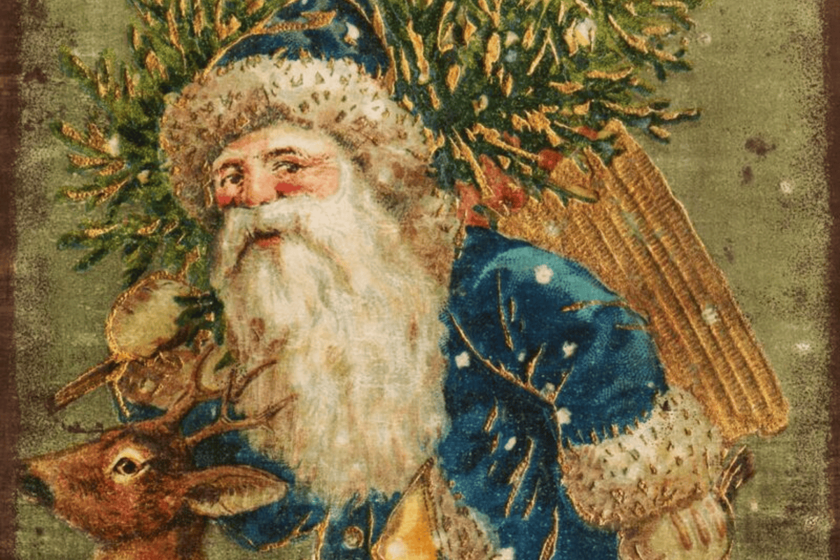 Santa should wear European blue!